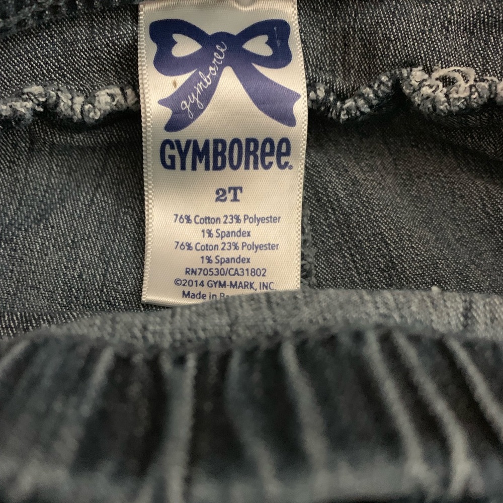Jeans with ruffle l